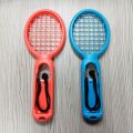 Two Tennis Racket for Nintendo Switch Game Mario Tennis Aces Joy-Con Controller. 