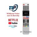 Ecostar Smart Android LED TV Remote Without Voice Cammands with NetFlex & Youtub & Prime Video & Google play Button. 