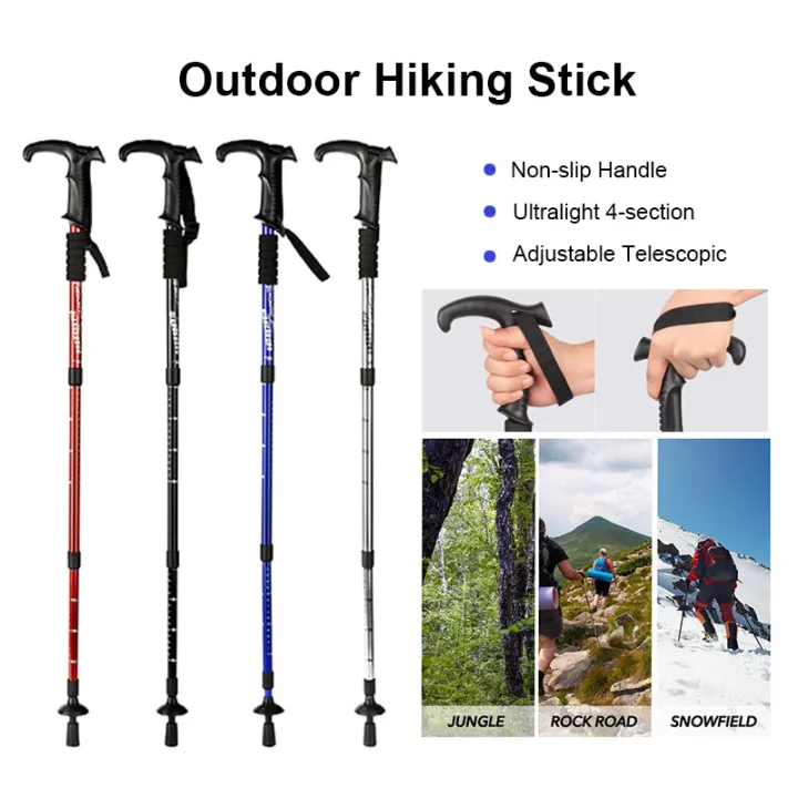 Blue%20Walking%20Stick%20with%20Palm%20Grip%20Adjustable%20Height%20Left%20Right%20handle%20Cane%20New%20for%20mountain%20tracking%20hiking%20adventure%20outdoor%20sports%20-%20Image%204