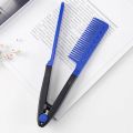 V Type Hair Comb Clip Washable Folding Hair Straightener Comb Portable Diy Hair Styling Hairdressing Styling Accessories. 