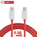 Compatible with OnePlus Fast Charging Cable 6.5A Warp Charge USB C to USB C Cable, 1 mtr Super Fast Charging Cable Red. 