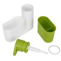 Bathroom Holders Soap Dispensers Portable Home Bathroom Plastic Shampoo Soap Dispenser Practical Liquid Soap Shampoo Shower Gel Container Holder Lotion Soap Dispensers. 
