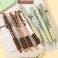 1/4Pcs Cute Gel Pen Creative Morandi Multi Color Press Pens School Supplies Stationery Funny Writing Tool Office Gift. 