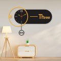 Wooden Wall Clock Stylish Design Home Decoration Wall Hanging Clock. New Acrylic DIY Wooden Wall Clocks For Gifts, 3D Wall Clock For Bedroom, Acrylic Wall Clock, 3D Wooden Wall Clock Stylish Design, 3D DIY Wall Clock. 