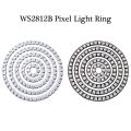 DC5V WS2812B RGB Full Color Round Led Circle 8/16/24/35/45 Leds Pixel Ring Addressable SMD 5050 WS2812 IC Led Modules. 