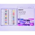 Watercolour Paint Set of 24 Tubes of 12 ml each/24 Colour Original Magi Aquarell Paint set. 