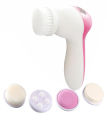 SP Dealz 5 in 1 Face Facial Exfoliator Electric Massage Machine Care Cleanser Massager Kit For Smoothing Body Beauty Skin Cleaner Facial Massager Machine for Women- Multicolor. 