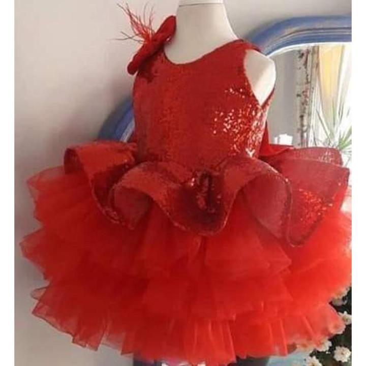 red dress for baby girl