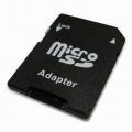 Micro SD Memory Card Adapter Jacket for DSLR Cameras Laptop & Desktop PC. 