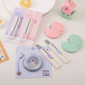 Kawaii Mini Portable Utility Knife Box Cutter Pocket Letter Opener Stretch Paper Cutters School Office Supplies Gift Prizes. 