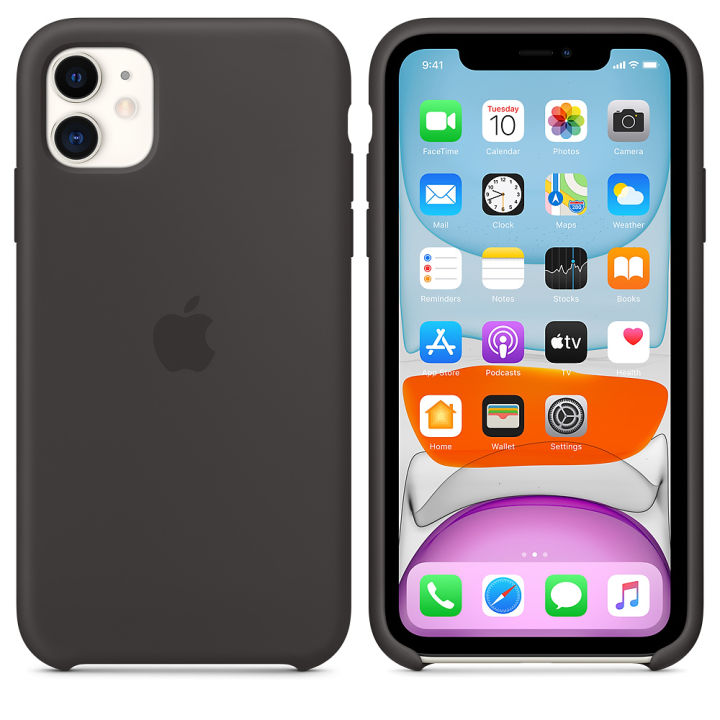 Original%20Iphone%2011%20Silicone%20Cover%20Soft-Touch%20Finish%20Back%20Protective%20Case%20For%20iPhone%2011%20Black%20-%20Image%205