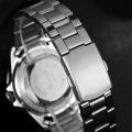 GONEWA Men Fashion Military Stainless Steel Date Sport Quartz Analog Wrist Watch. 