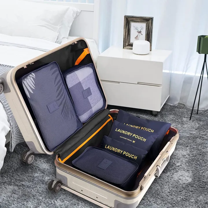 Original%20&%20Imported%206%20pcs%20Travel%20Storage%20Bag%20Set%20Luggage%20Divider%20Container%20Travel%20Suitcase%20Organizer%20Clothes%20Pouch%20Storage%20Case%20-%20Image%203