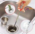 Metal Flexible Wire Brush Hand Sink Cleaning Hook, Sewer Dredging Device, Snake Drain Cleaner,. 