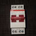 ABB Chang Over breaker type 63amp 2 pole. 