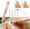 Rechargeable Salon-Touch  Manicure Pedicure Nail Kit at home | Ecartmax. 