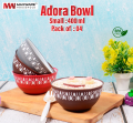 Adora Bowl – 400ml (Pack of 4) | Available in 3 Beautiful Colors. 
