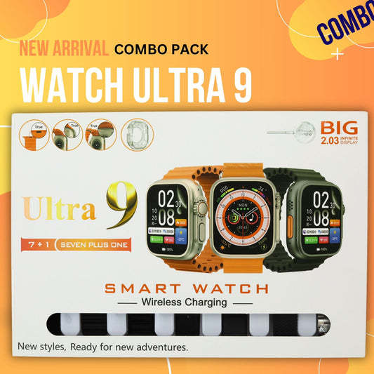 Ultra Watch in strap smart watch 49MM With Case Wireless