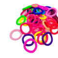 Pack of 10 hair ponies (Spiral). 