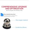 Metal Joystick Trigger for Mobile Gaming Controller Fire Buttons L1 R1 for PUBG Gamers. 