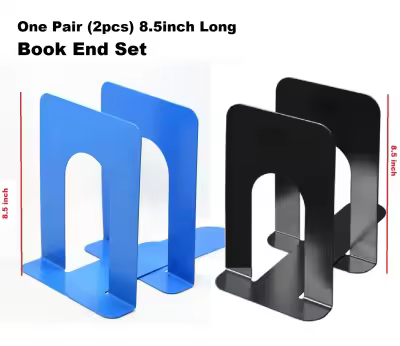 Deli Book End 6.5" Metal (Pair) (E9261)