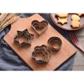 12 Pcs Set Stainless Steel Cookie Cutter Biscuit DIY Mold. 