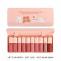 Dra-gon Ranee A Beautiful And Happy Time Sexy  10Pcs Pearl Light Lip Gloss Set in pakistan. 