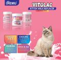 Remu - VITOLAC Lactose Free - Kitten Milk & Cat Milk Replacer  - With Vitamin & Probiotics - 100 Grams & 200 Grams. 