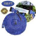 Magic Hose Set 100 Ft - 3X Expandable Garden Hose Water Sprayer Flexible Water Pipe - High Pressure Car Wash Garden Spray - with Majic Spray Nozzle 7 Multi Functions. 