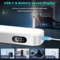 ABCidy Closet Lights Motion Sensored 3 Pack, Under Cabinet Lights Rechargeable, Battery Level Display, Dimmable Motion Sensor Light Indoor, Under Counter Lights for Closet, Kitchen, Cupboard, Wardrobe. 