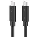 Typec Cable for Thunderbolt 3 Data Cable 40Gbps Full Speed 100W Fast Charge 5K Transmission 50cm. 