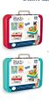 3 in 1 Creative Table Blocks Set Includes Color, Brush, & Blackboard Eraser For Kids. 