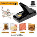 Mouse Traps That Work, Rodent Traps for Indoors Outdoors, Reusable Snap Trap High Sensitive Mice Catcher, Best Mice Traps That Kill Instantly. 