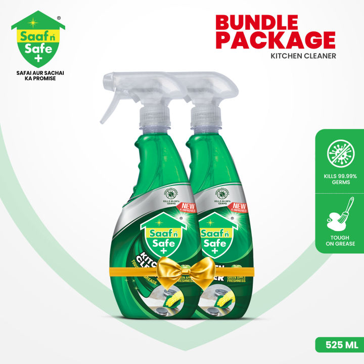SaafnSafe Kitchen Cleaner 500 ML (Pack of 2)