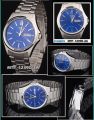 Original Casio - MTP-1239D-2ADF - Stainless Steel Wrist Watch for Men. 