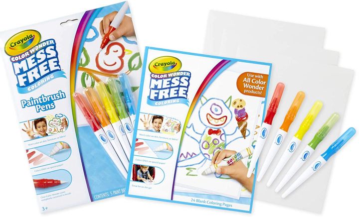 Crayola Color Wonder Mess Free Paper & Paint Brush Pens