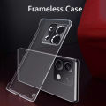 Frameless Slim Clear Hard Back Cover Case For Xiaomi Redmi Note 13 Pro Plus Note13 Pro Plus Pro+ 5G ShockProof Coque Phone Cases. 
