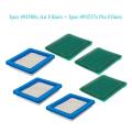 QUANBU 3 Pack 491588S Air Filter with Pre Filter for Briggs and Stratton 491588 493537 493537S, Toro 20332, Craftsman 33644, Pro Performance for Push Lawn Mower. 