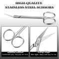 Dexam Toe Nail Scissor Extra Long Handle Angled Clippers Cutters Chiropodynail cutter podiatry scissor  Easy Grip Pedicure Trim stainless steel  custom label nail scissor. 