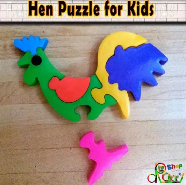 Fish,Hen,Rabbit,Elephant%20Puzzle%20for%20kids%20(Plastic%20material)%20-%20Image%203