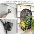 5 Pieces Vinyl Siding Hooks Hanger Outdoor Hook for Festival Garden Flat Head. 