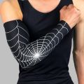 【KuaKe Mall】Toprunn 1 Pcs Spinneweb Baseball Sport Arm Lange Mouwen Polsband Voor Mannen En Vrouwen Veiligheid Elleboog Protecter. 