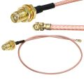 5 Pcs SMA Connector Cable Female to UFL/U.FL/IPX/IPEX Pigtail Cable. 