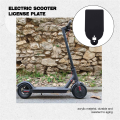 License Plate for M365 Electric Scooter Number Plate Black. 