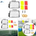 Soccer Referee Card Sets Convenient Judge Cards Referee Cards for Campus Games School B. 