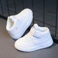 Children's high-top sneakers baby shoes toddler walking cute panda child. 