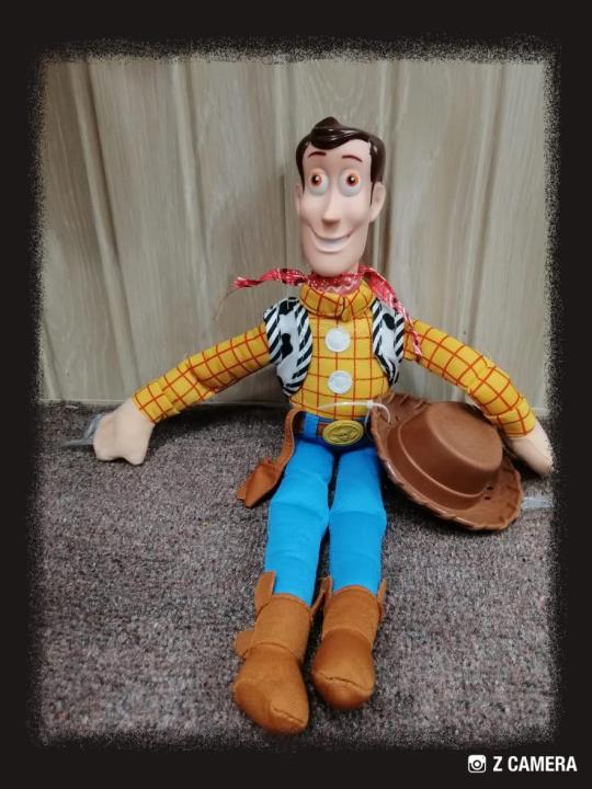 Action figure cow boy stuff toy 40 cm - multicolour