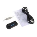 Car Bluetooth  Adapter 3.5mm For AUX Audio Stereo Receiver Music With MIC. 