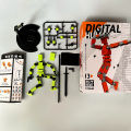 Upgraded 3D printed multi-joint action figure Lucky 13 Carrot Man assembly and decompression toy variety model. 