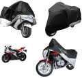 Get Ultimate Protection with Black & Silver Motorcycle Tops – High-Performance UV Covers. 